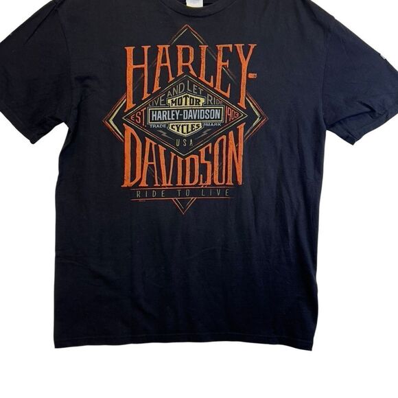 XL Harley Davidson Tee Shirt McGrath iowa city hawkeye - Picture 8 of 13